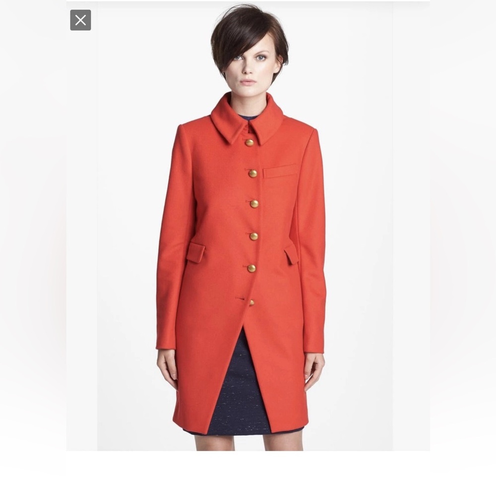 Marc Jacobs lightweight wool blend coat
